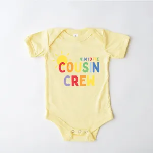 New To The Cousin Crew Summer Baby Vest cheap baby clothes online