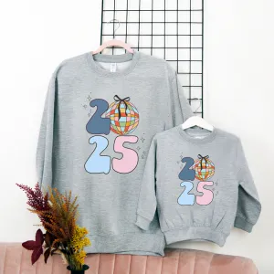 New Years 2025 Mum & Kid Matching Sweatshirts pregnancy clothes clearance