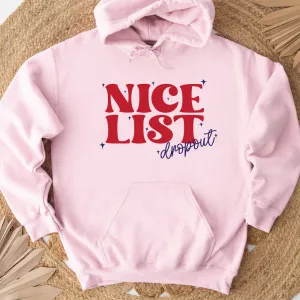 Nice List Dropout Kids Hoodie girls dresses outlet
