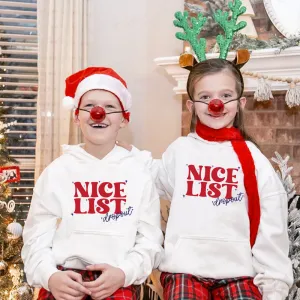 Nice List Dropout Kids Hoodie discount girls tops