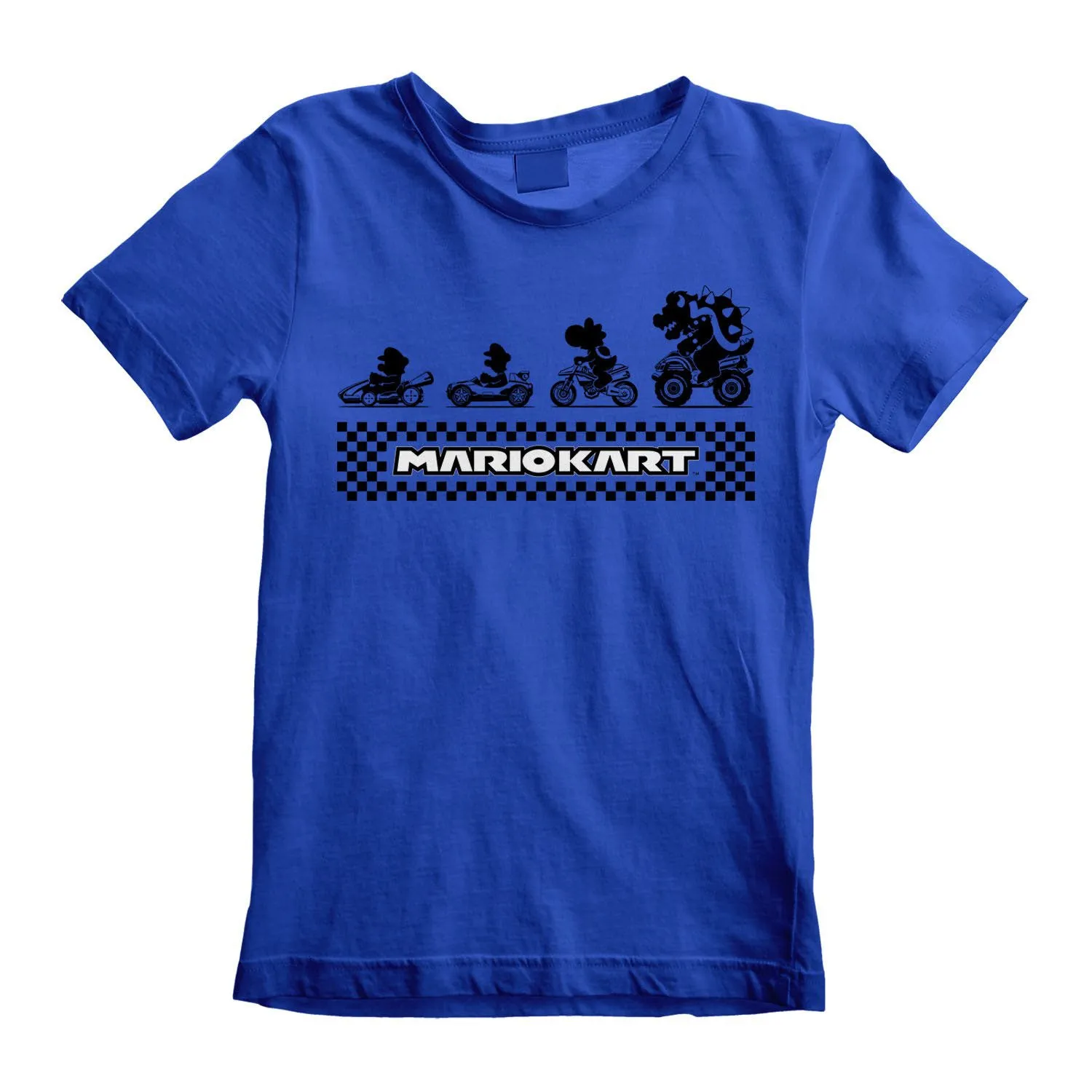 Nintendo Super Mario Kart-Silhouette Kid's T-Shirt boys apparel promo code