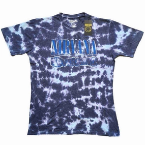 Nirvana Kids T-Shirt: Nevermind Wavy Logo (Wash Collection) boys wear best deals
