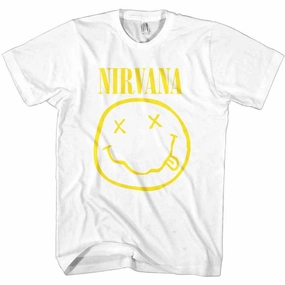 Nirvana Kids T-Shirt: Yellow Happy Face boys wear best deals