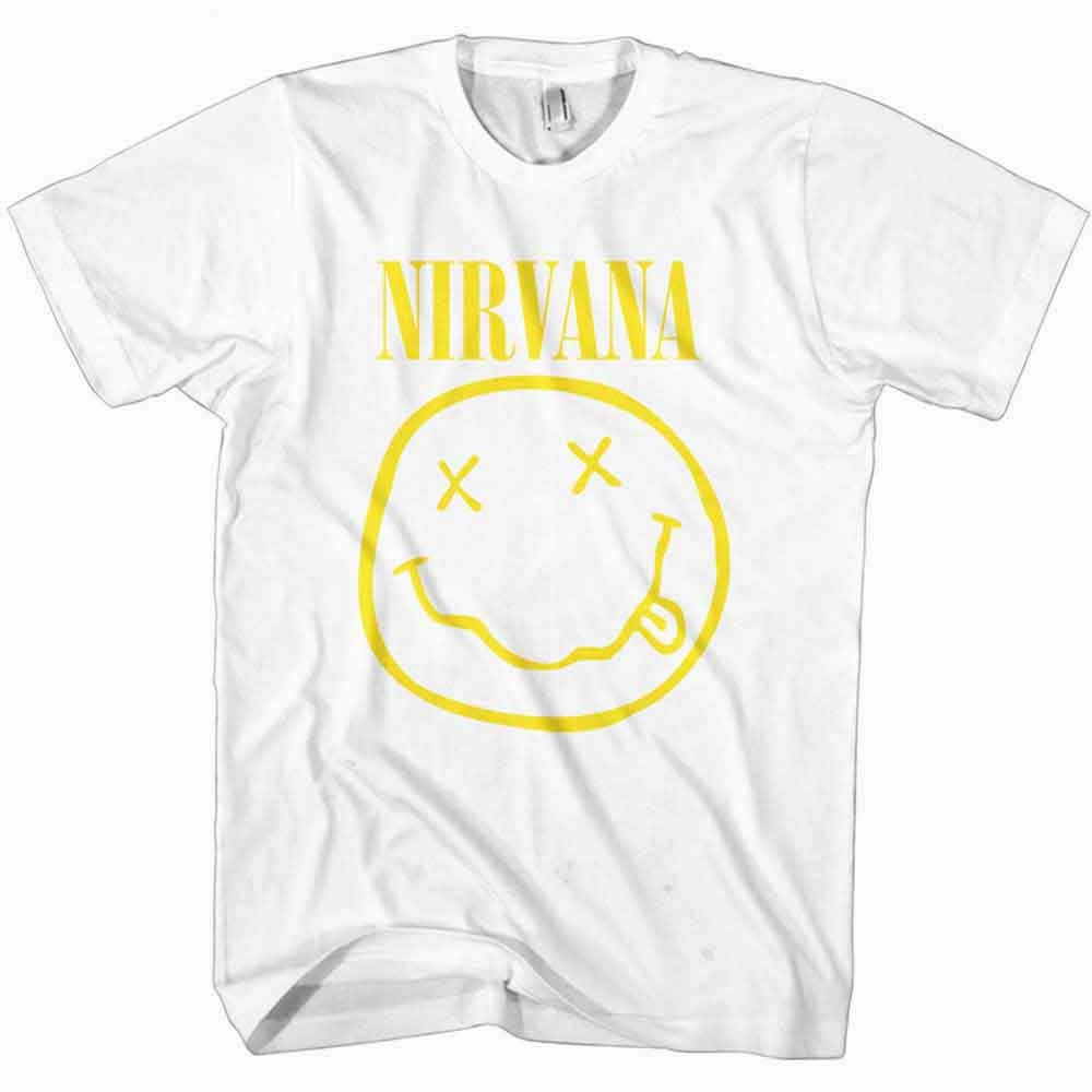 Nirvana Kids T-Shirt: Yellow Happy Face boys wear best deals