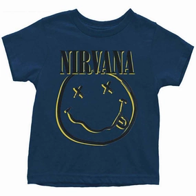 Nirvana Kids Toddler T-Shirt: Inverse Happy Face boys wear best deals
