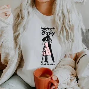 Nobody Puts Baby In A Corner T-Shirt maternity dresses promo