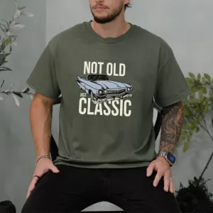 Not Old Just Classic Graphic T-Shirt dad hats promo code
