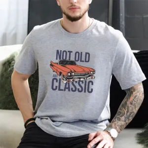Not Old Just Classic Graphic T-Shirt dad hats promo code