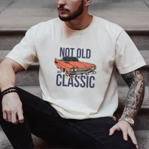 Not Old Just Classic Graphic T-Shirt dad hats promo code
