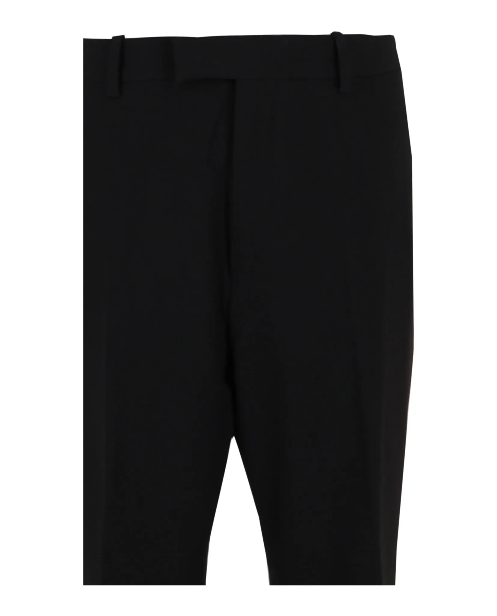 Notched Mid-Rise Pants