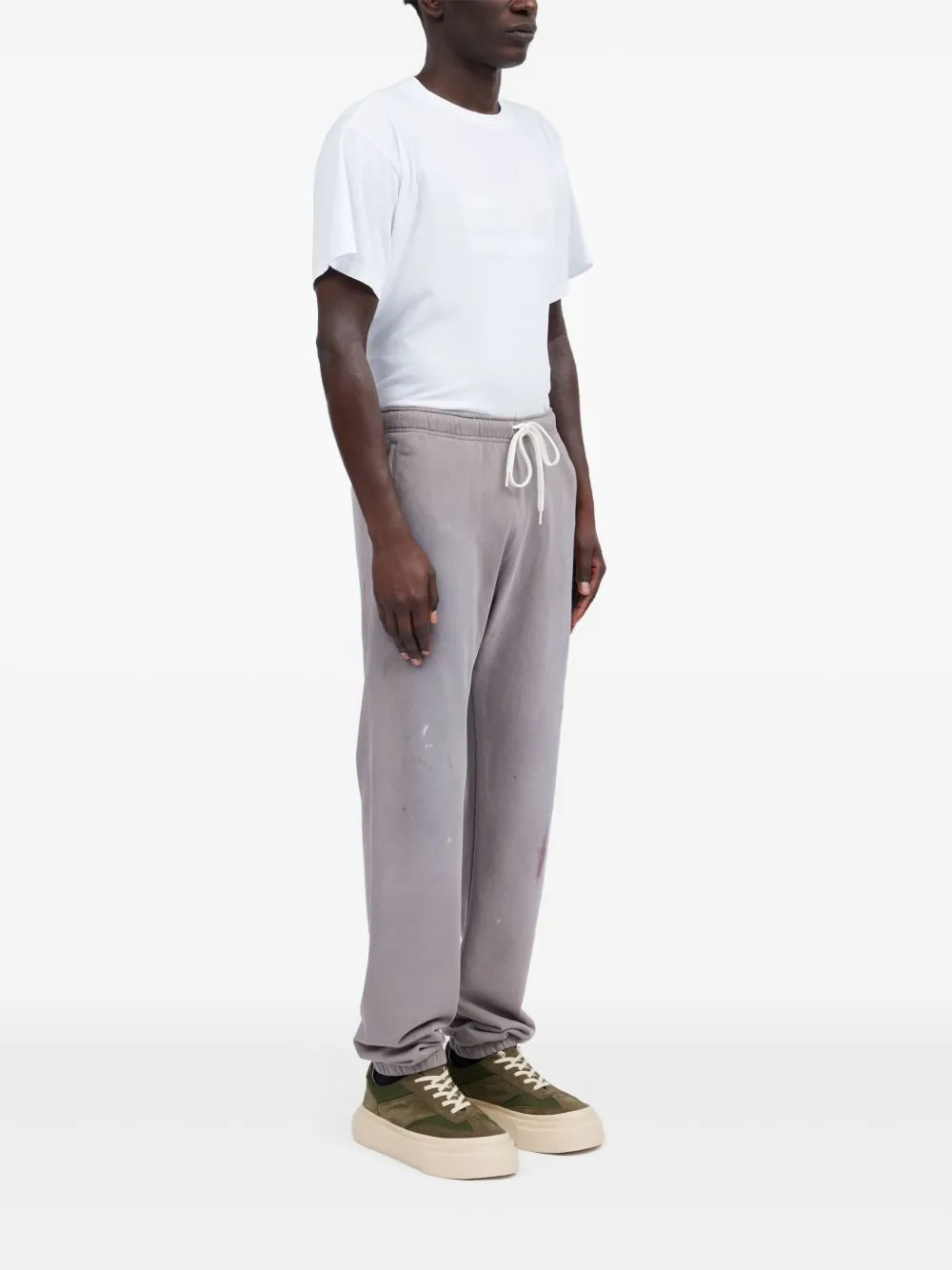 Numbers-Motif Track Pants