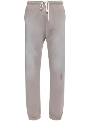 Numbers-Motif Track Pants cheap bottoms online shop