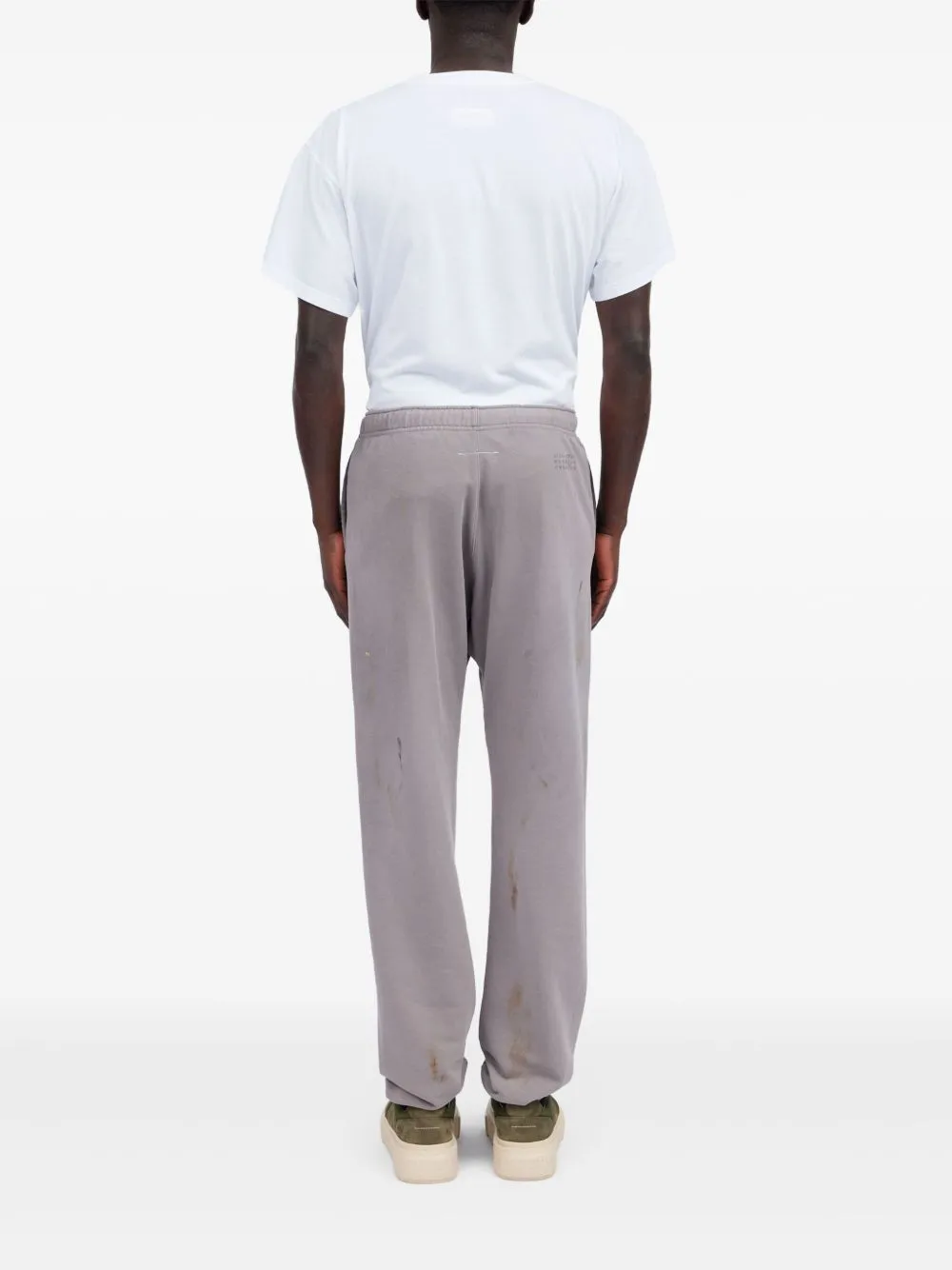 Numbers-Motif Track Pants