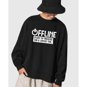 Offline- Enjoy My Presence Sweatshirt discount girls tops