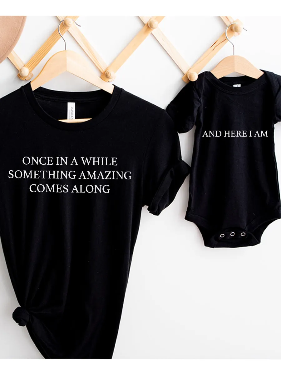 Once In A While Matching T-Shirts/Vest Black maternity dresses promo