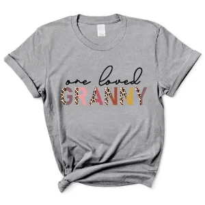One Loved Granny T-Shirt grandma outfits sale