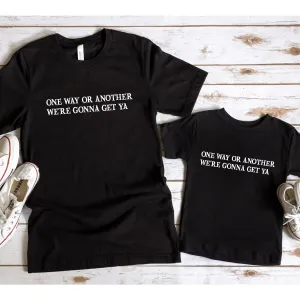 One Way Or Another Witches Matching Halloween Black T-Shirts discount mum dresses