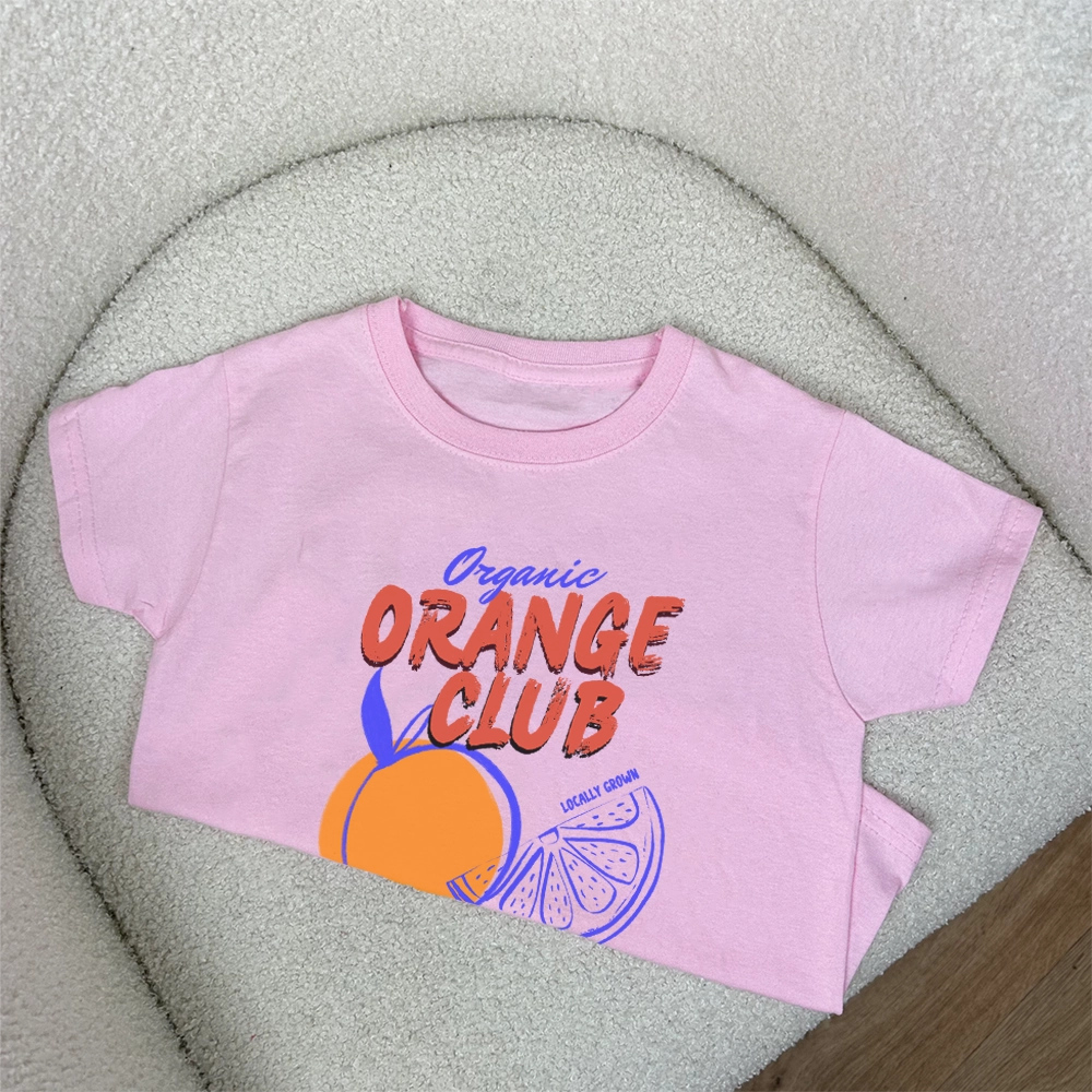 Orange Club Kids Graphic T-Shirts boys wear best deals