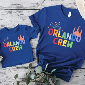 Orlando Crew Family Matching Royal Blue T-Shirts maternity dresses promo