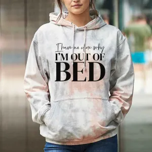 Out Of Bed No Idea Tie-Dye Hoodie postpartum clothes sale