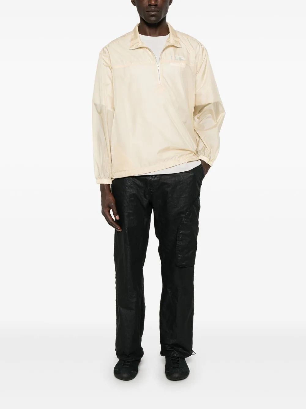 Panama-Weaved Cargo Pants
