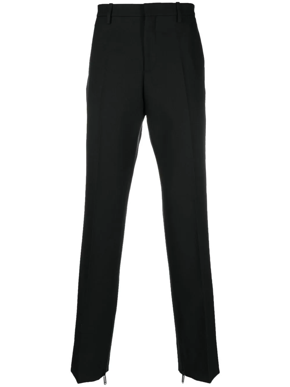 Paperclip-Detail Straight-Leg Trousers cheap bottoms online shop