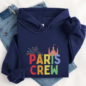 Paris Crew Family Matching Hoodies dad fashion outlet
