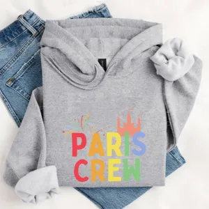 Paris Crew Family Matching Hoodies baby bump outfits discount