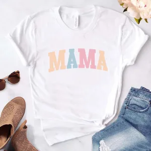 Pastel Mama College T-Shirt maternity dresses promo