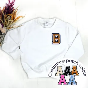 Patch 22 Kids White Initial Sweatshirt girls skirts clearance
