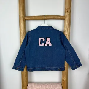 Patch 22 Personalised Kids Denim Jacket girls dresses outlet