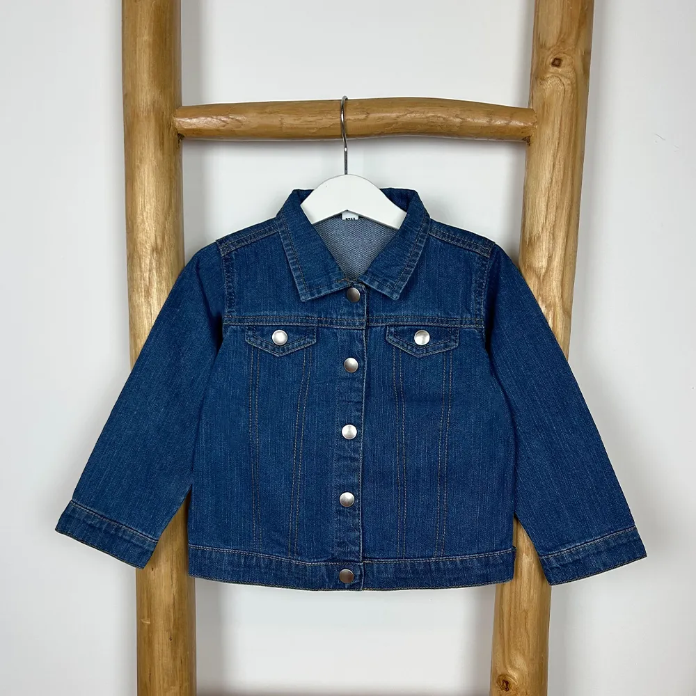 Patch 22 Personalised Kids Denim Jacket