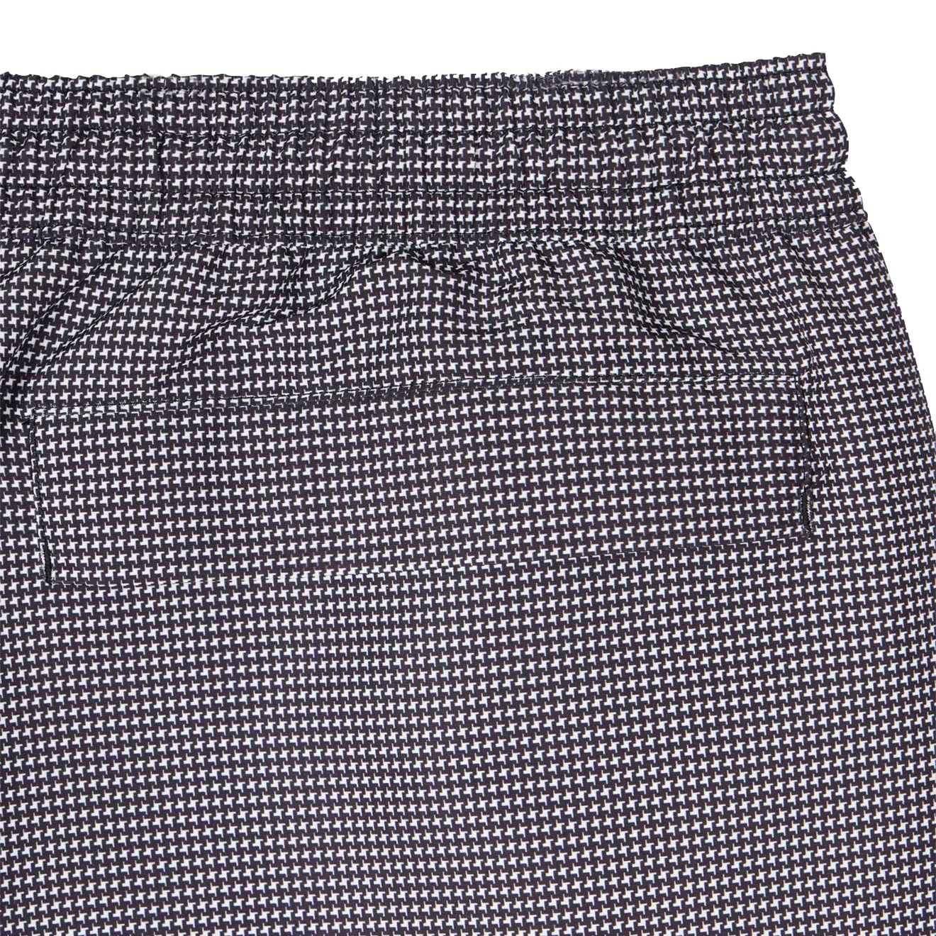 Paul Smith Houndstooth Swim Shorts Black