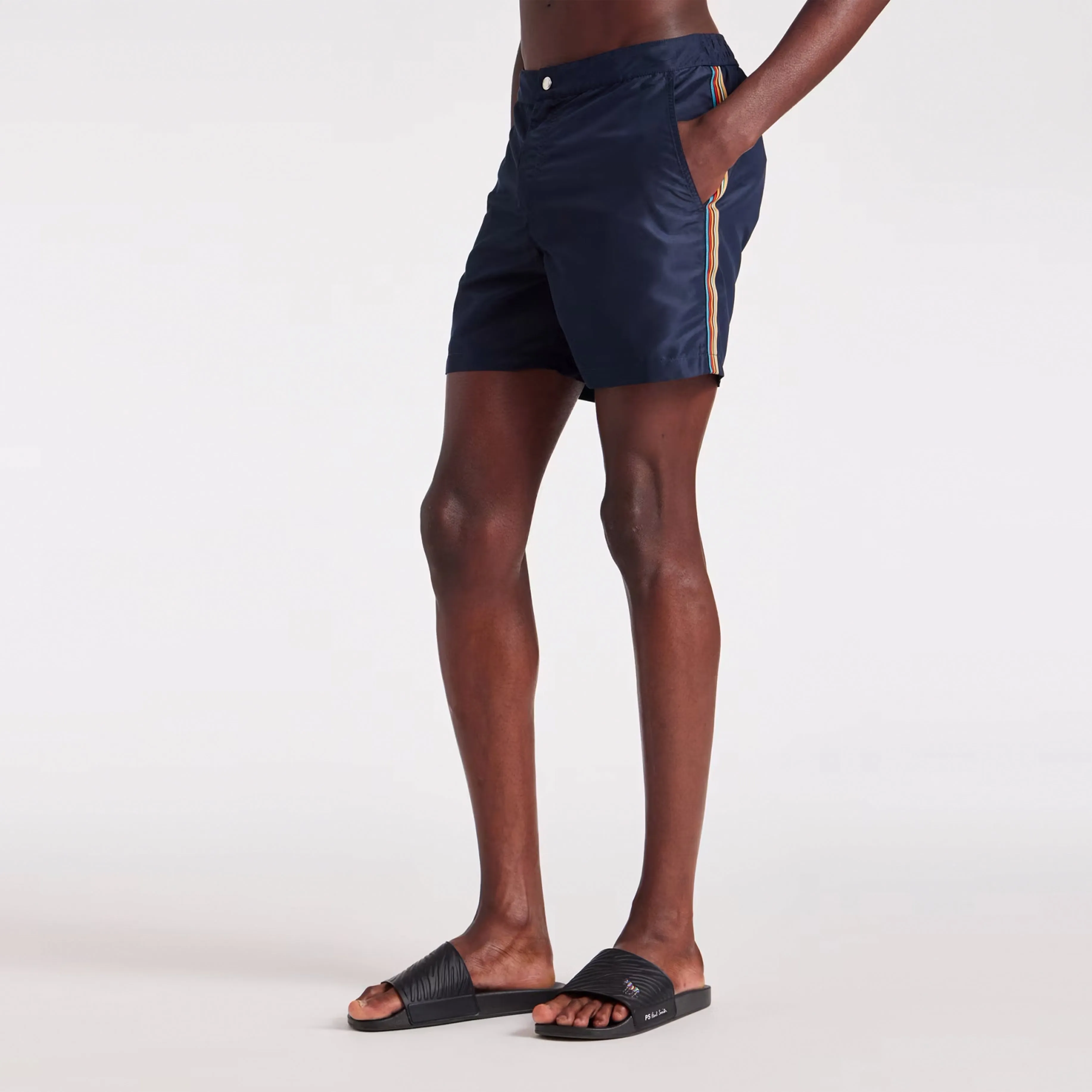 Paul Smith Signature Stripe Swim Shorts Navy