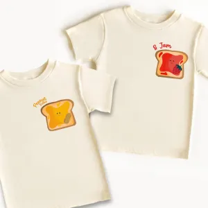 Peanut Butter & Jam Matching Kids T-shirts girls dresses outlet