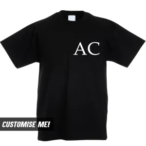 Personalised Basics Initial T-Shirt (MRK X) girls pajamas promo