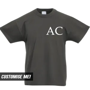 Personalised Basics Initial T-Shirt (MRK X) boys apparel promo code