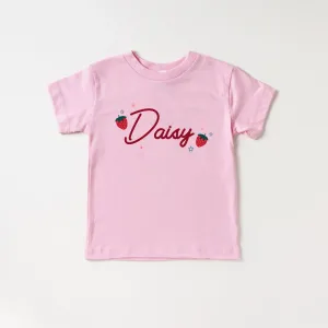Personalised Berry Cute Spring Kids T-shirts girls pajamas promo
