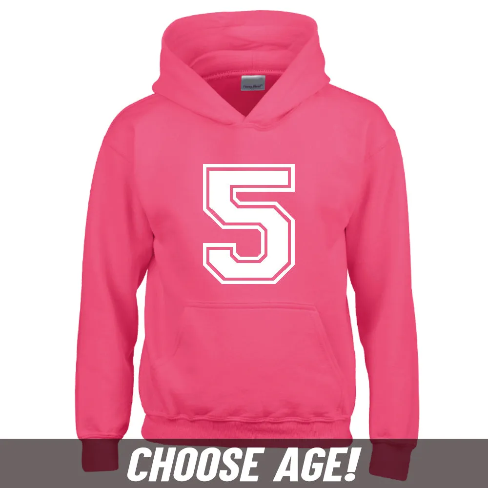 Personalised Birthday Year Hoodie (MRK X) girls clothes cheap