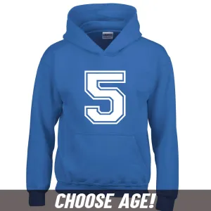 Personalised Birthday Year Hoodie (MRK X) boys clothes cheap sale