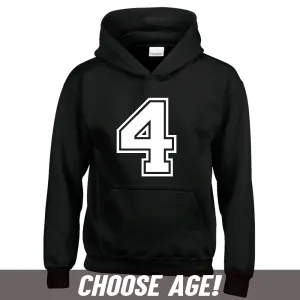 Personalised Birthday Year Hoodie (MRK X) boys clothes cheap sale