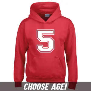 Personalised Birthday Year Hoodie (MRK X) boys clothes cheap sale