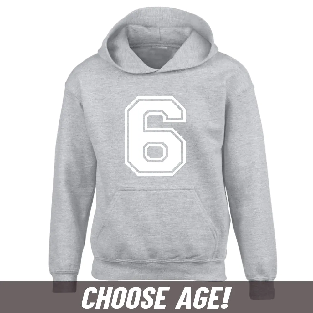 Personalised Birthday Year Hoodie (MRK X) boys clothes cheap sale
