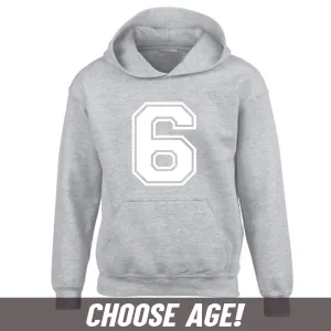 Personalised Birthday Year Hoodie (MRK X) boys clothes cheap sale