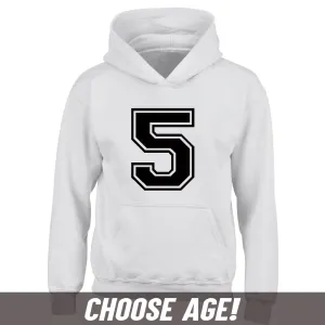 Personalised Birthday Year Hoodie (MRK X) boys clothes cheap sale