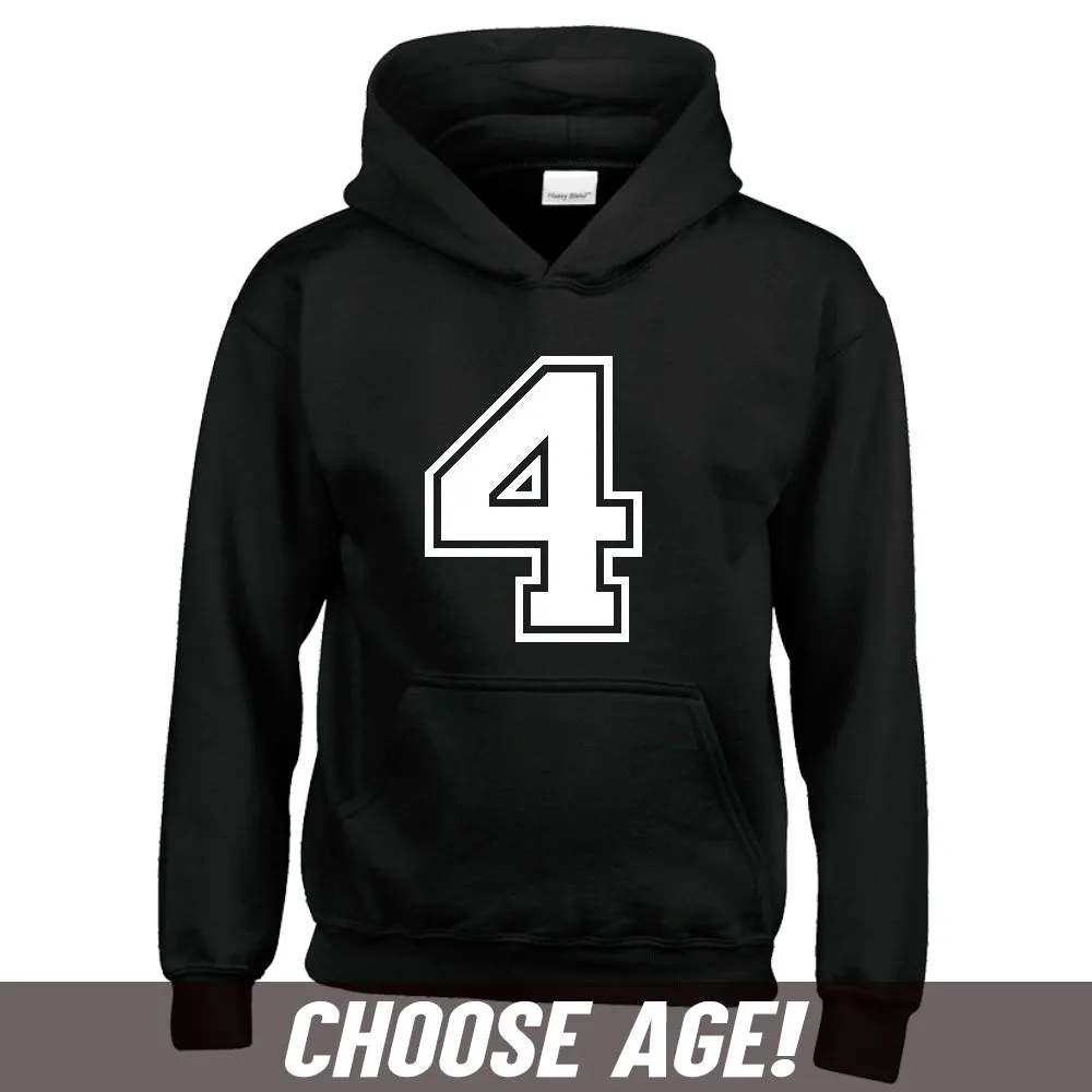 Personalised Birthday Year Hoodie (MRK X) boys clothes cheap sale