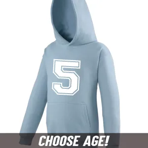 Personalised Birthday Year Hoodie (MRK X) boys clothes cheap sale