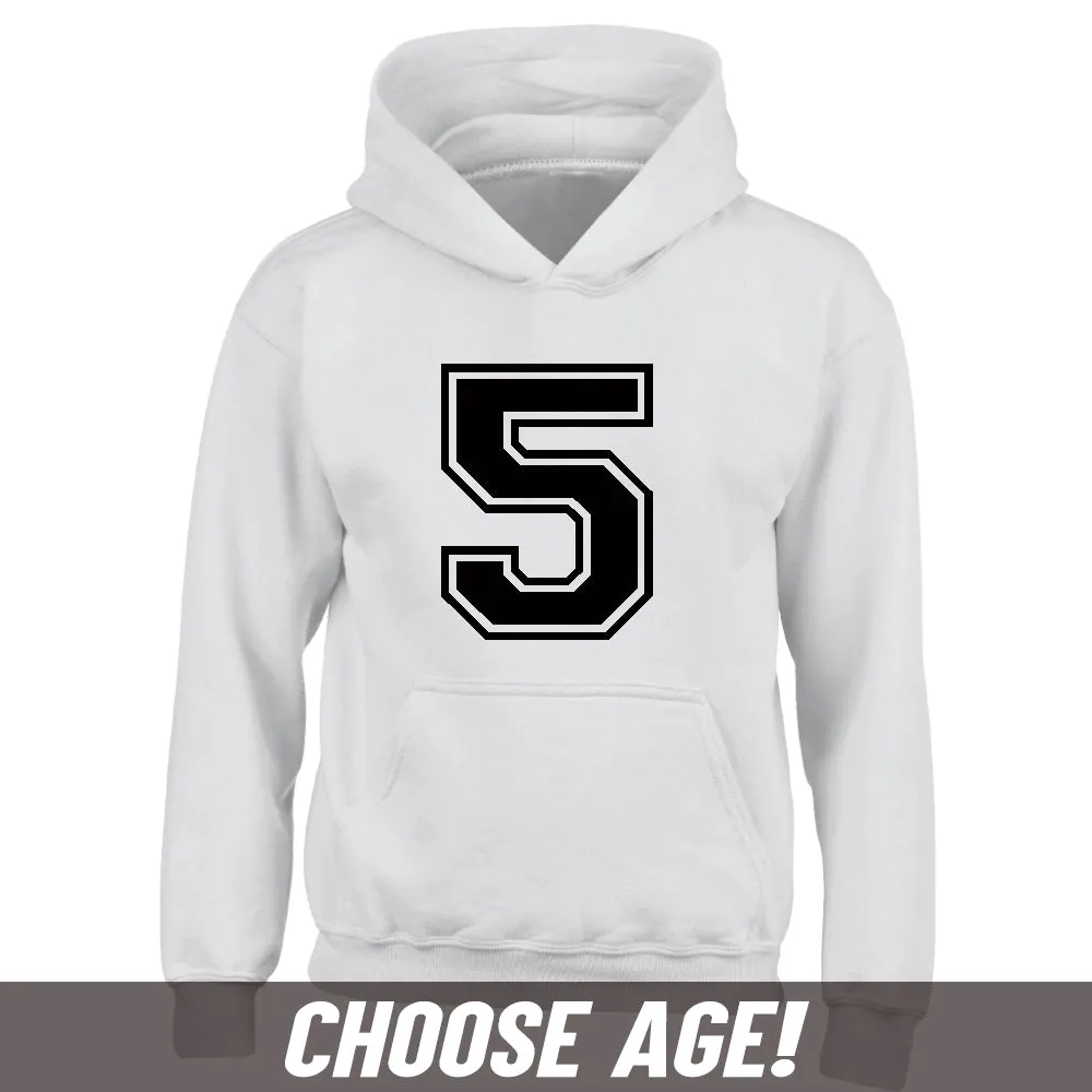 Personalised Birthday Year Hoodie (MRK X) boys clothes cheap sale