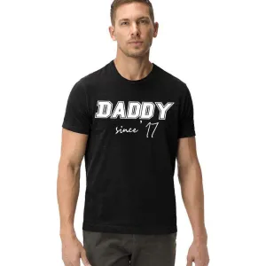 Personalised Daddy & Kid Since Tees (MRK X) dads clothes cheap