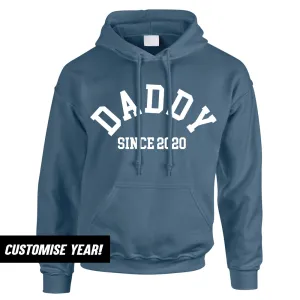 Personalised Daddy Since Hoodie (MRK X) dad bod shirts discount